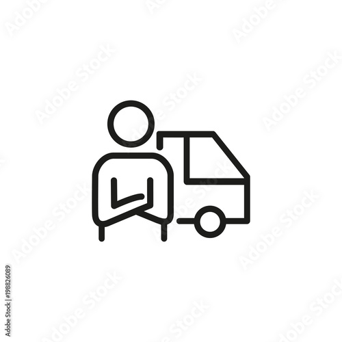 Carriage symbol icon