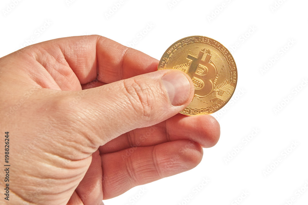 Fototapeta premium symbolic gold coin