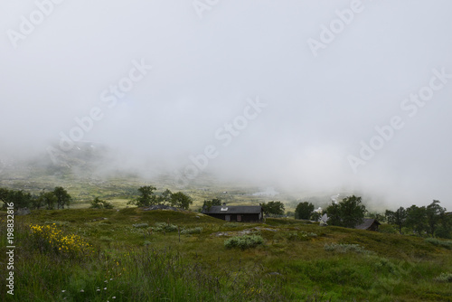 Fog Foggy Nature Landscape Mountain