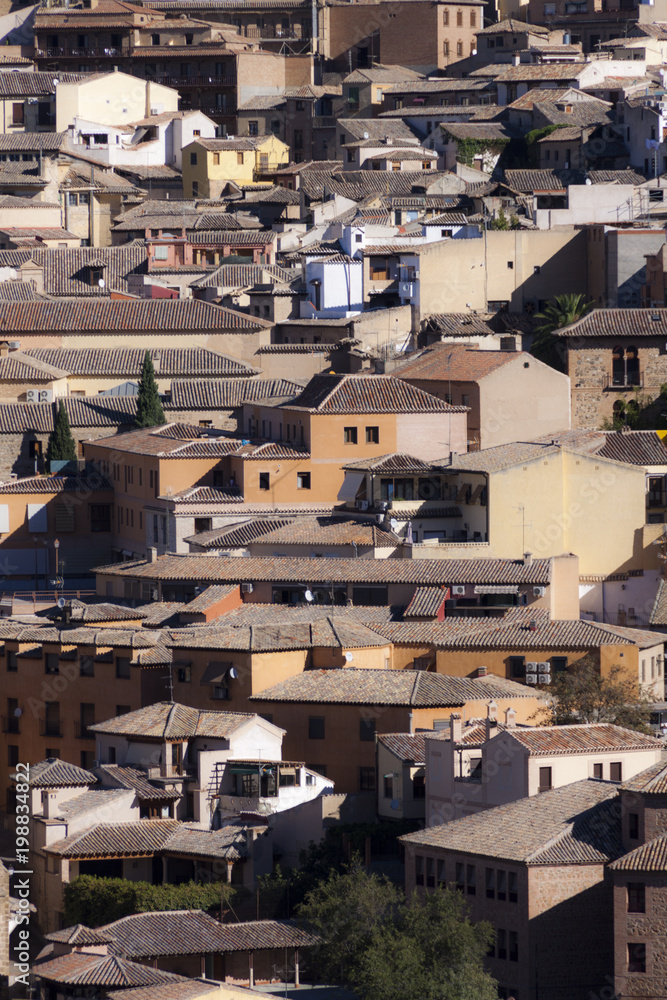 
80/5000
City of Toledo, Panoramic of historic buildings. Castilla la Mancha. Spain