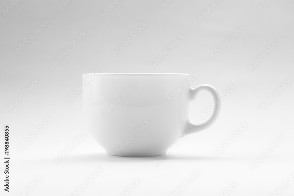 Obraz premium Cup on white background