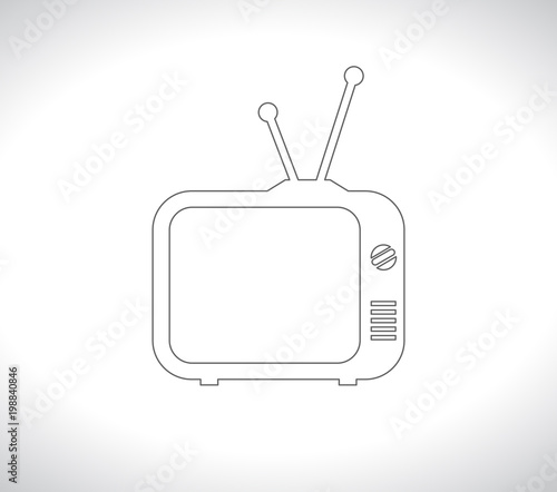 tv retro icon