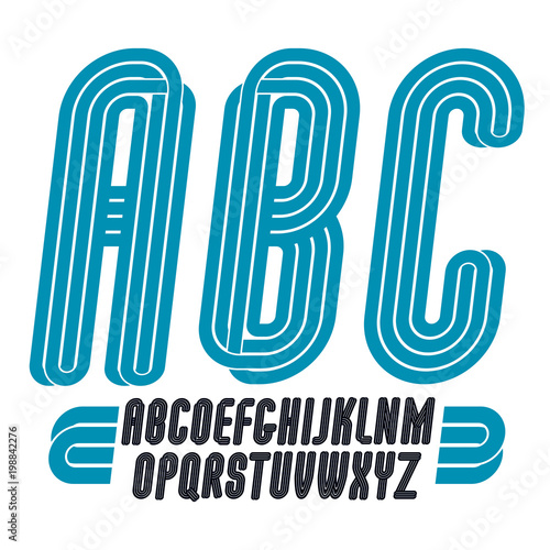 Vector art funky script fro...