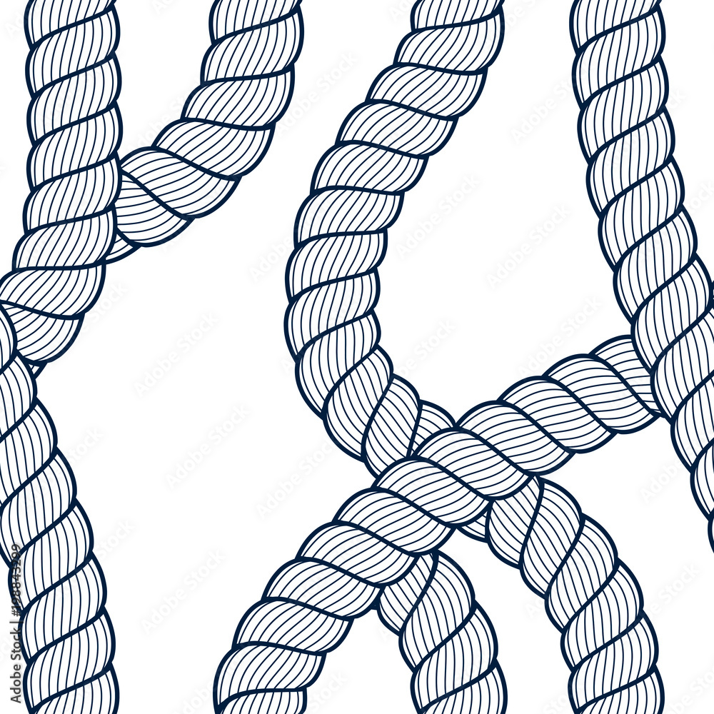 Rope Net Vector Art & Graphics