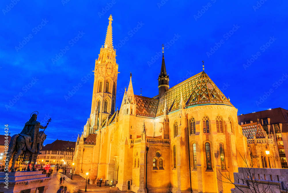 Budapest, Hungary. Matthias Church.