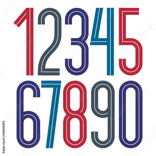Vector elegant tall numbers...