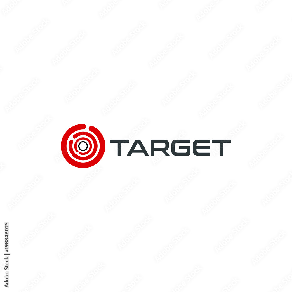 target symbol logo vector target symbol logo vector
