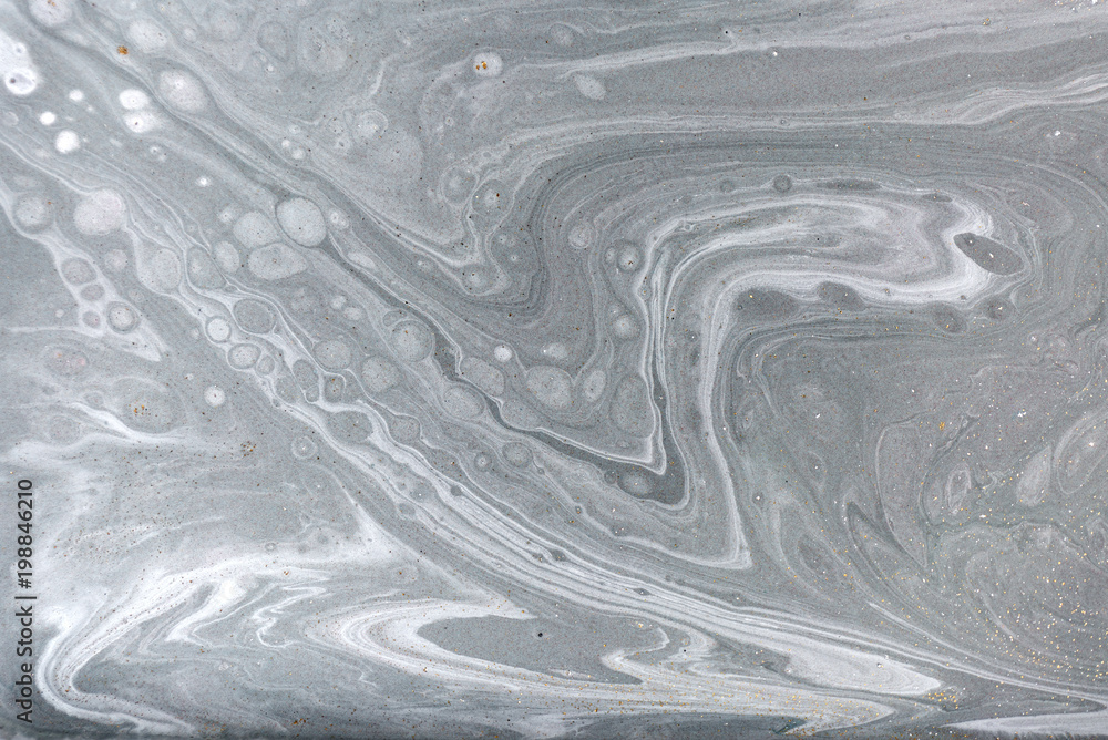 Fototapeta premium Marble abstract acrylic background. Nature marbling artwork texture.