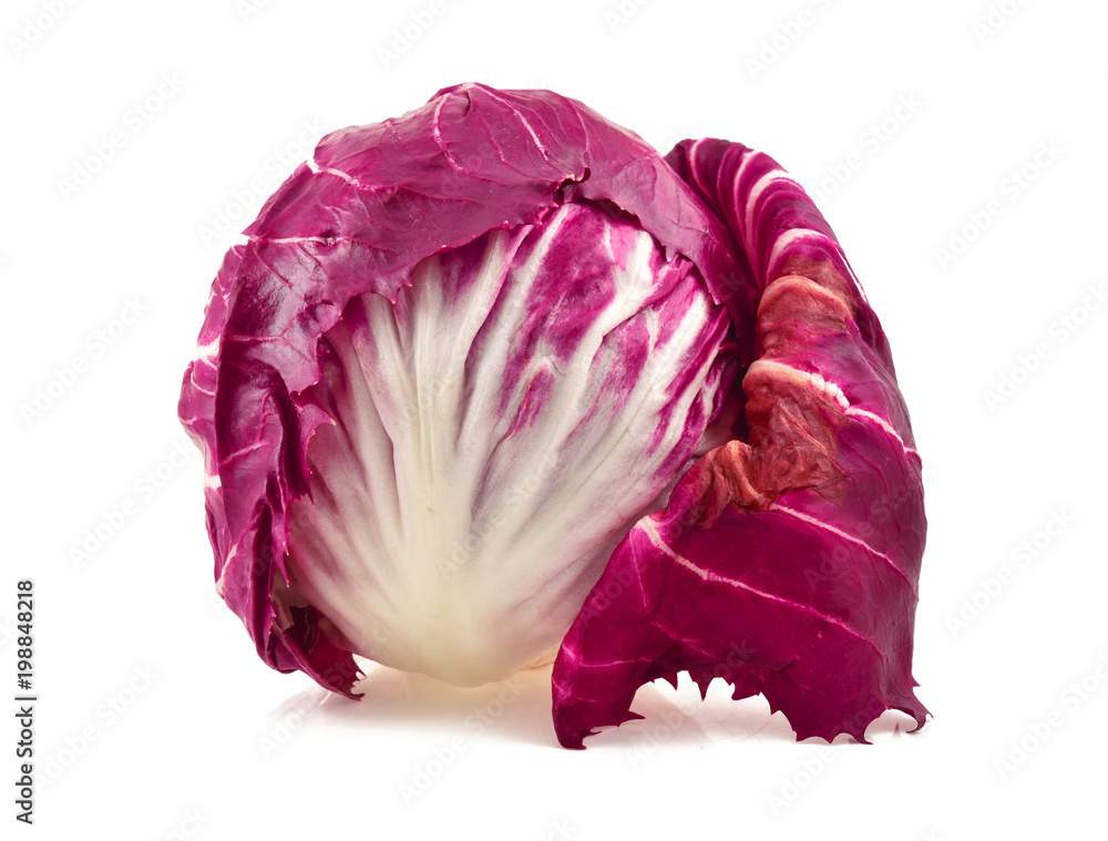 red cabbage isolated on white red cabbage isolated on white