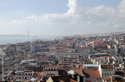 Beautiful view over Lisbon, Portugal