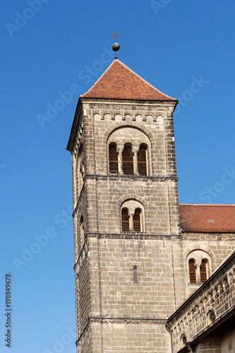 Detail of the Collegiate Church of St. Servatii in Quedlinburg, Germany