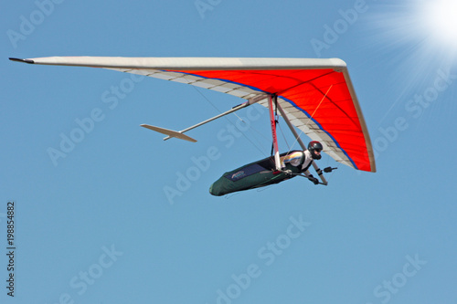 Hang gliding iin Crimea photo