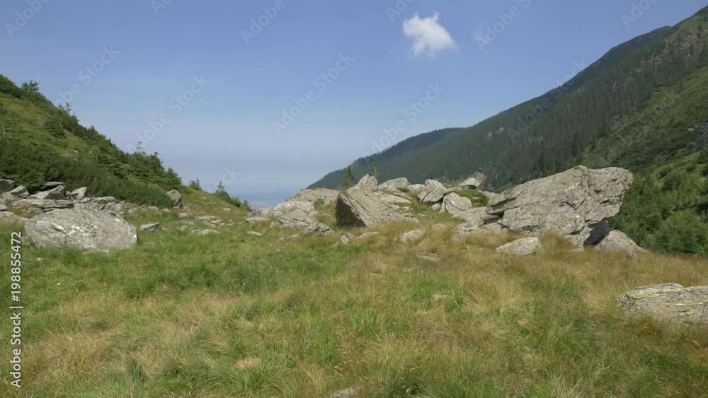 Landscape in Fagaras Mountains, Romania Landscape in Fagaras Mountains, Romania