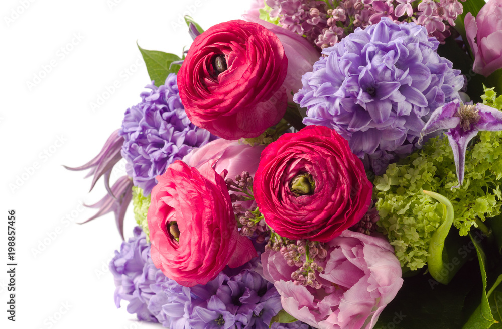 Bouquet of different flowers, close-up Bouquet of different flowers, close-up
