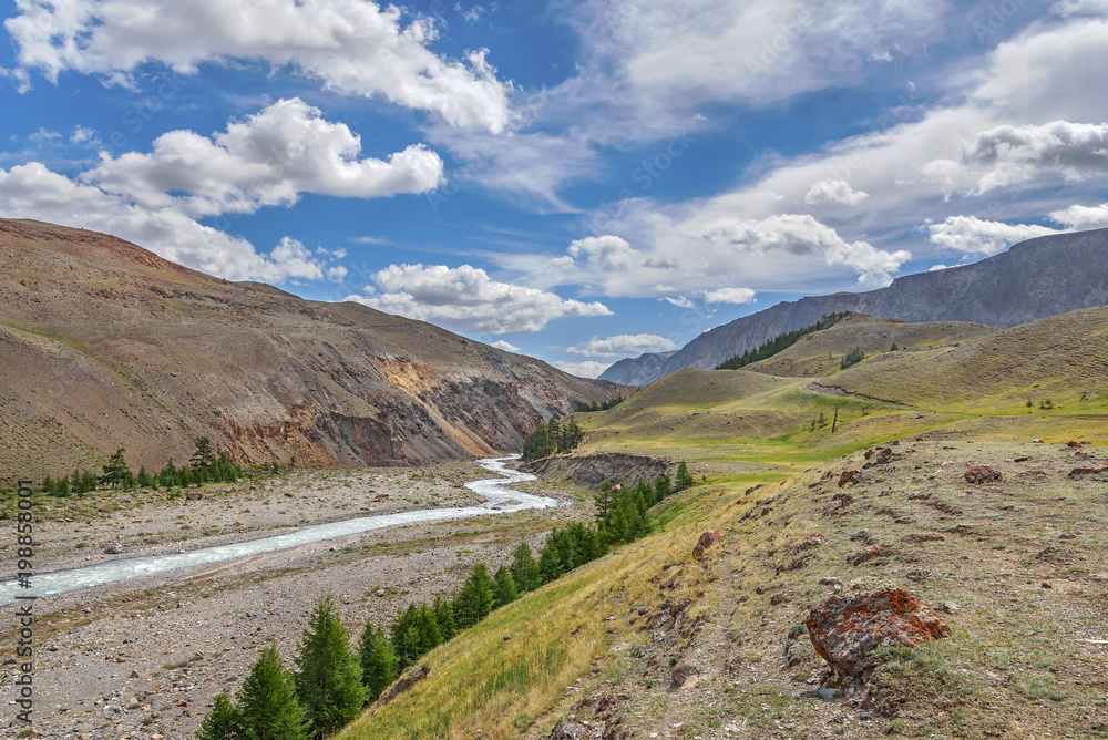 mountains river hills sky summer mountains river hills sky summer