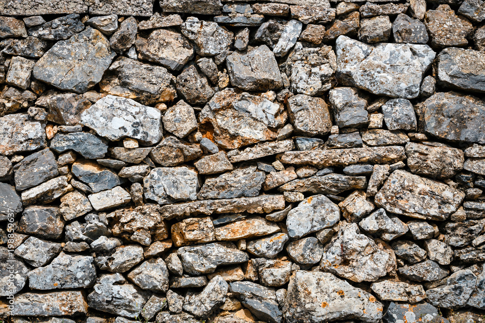Stone wall can use as backround, close up