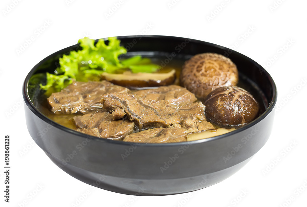 thailand food, noodles isolated in white background. thailand food, noodles isolated in white background.