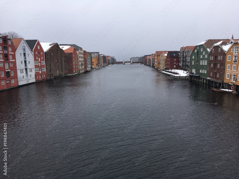 Trondheim Norway Nidelva