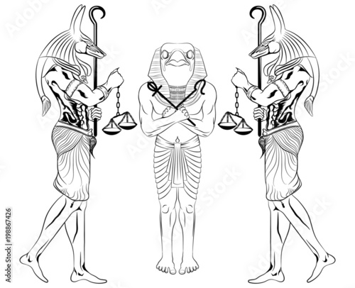 egypt engraving symbols