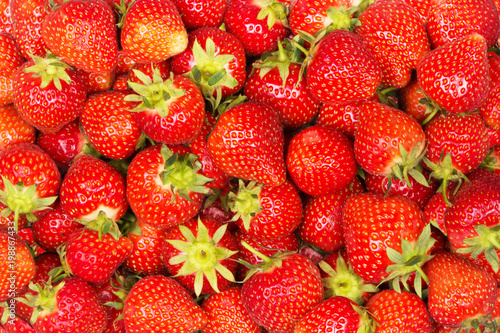 Fresh strawberry background