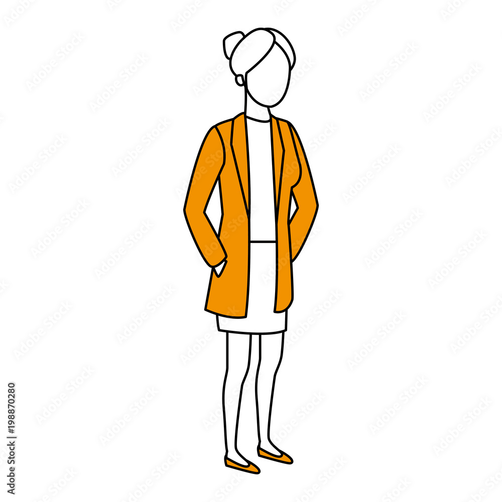 Woman doctor cartoon vector illustration graphic design