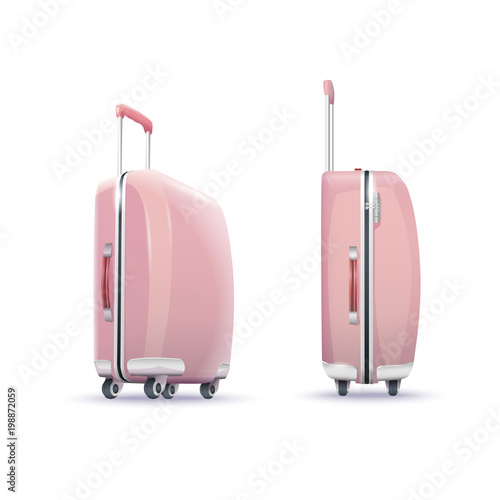 Pink Fashion Suitcase