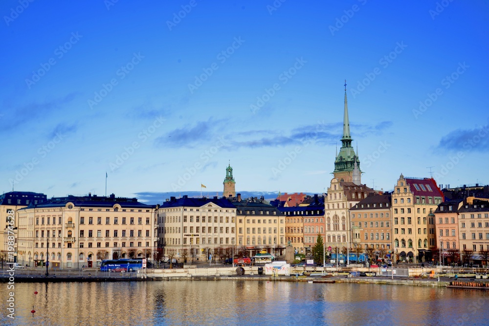 Obraz premium Gamla Stan, Stockholm