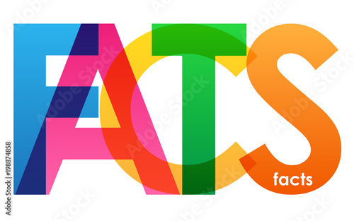 FACTS vector letters icon