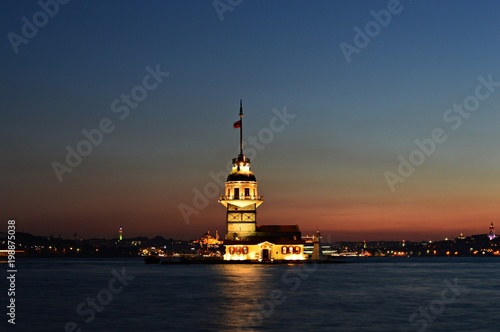 Turkey , Istanbul , girl tower