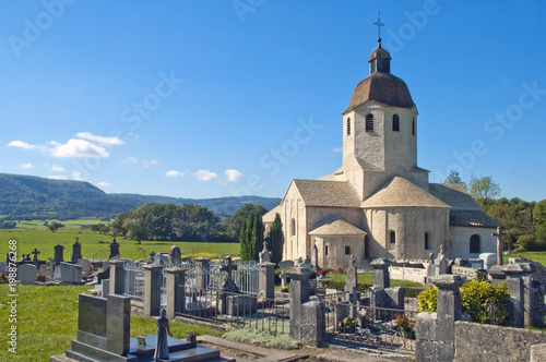 Fotografie Eglise de Saint-Hymetière (Jura, France)