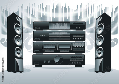Music stereo system