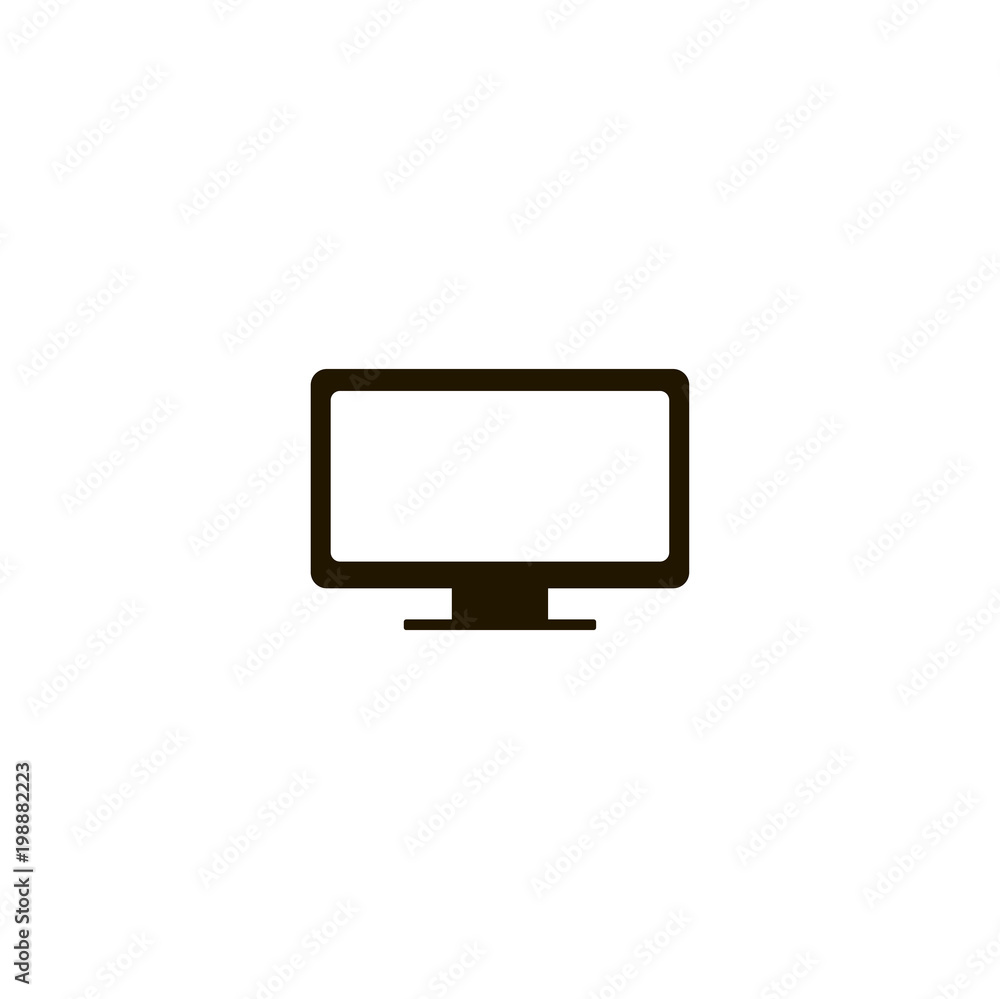 monitor icon. sign design monitor icon. sign design