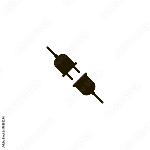 plug icon. sign design