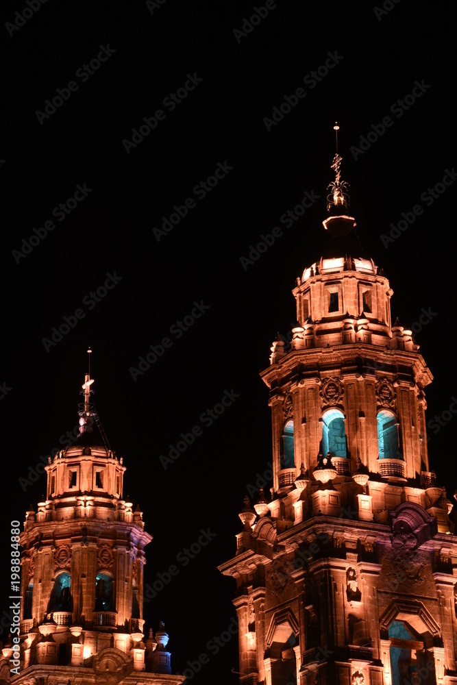 Obraz premium cathedral Morelia Mexico