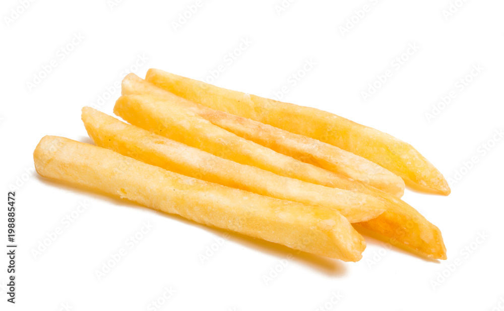 fried potatoes isolated fried potatoes isolated