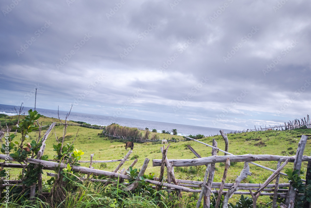 Breathtaking landscape of Sabtang Batanes, Philippines