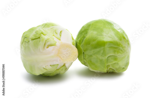 brussels sprouts isolated © ksena32