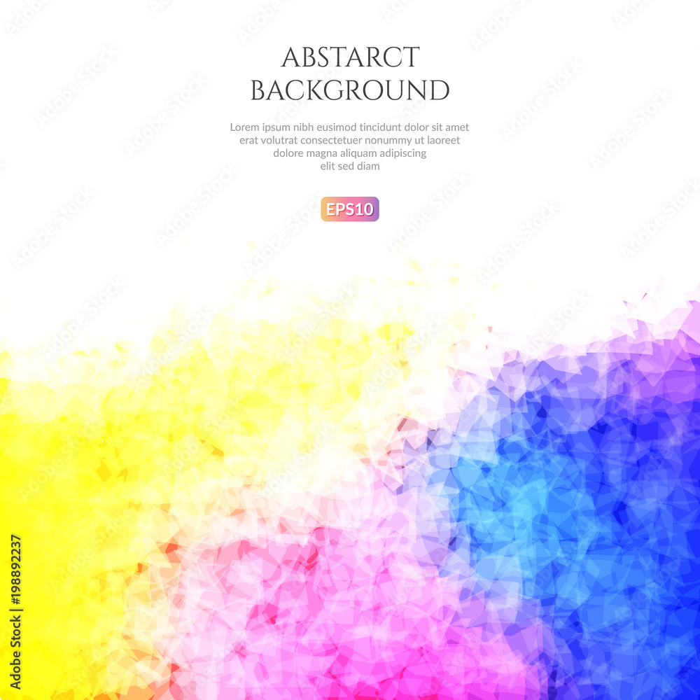 Obraz premium Abstract background bright geometric shapes. Volume texture.