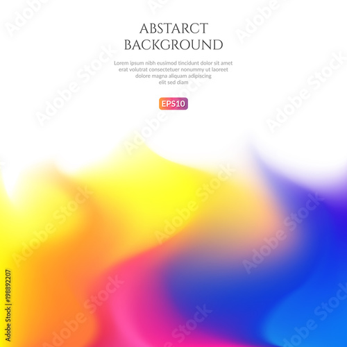 Bright current liquid. White space for text.