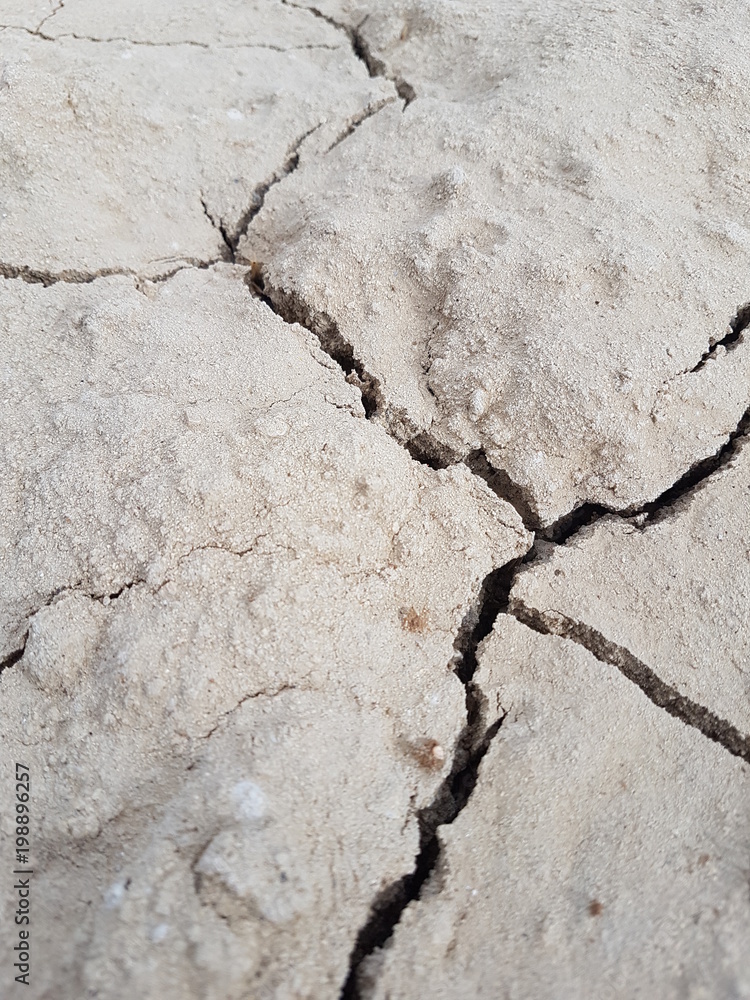 Fototapeta premium Grieta en el suelo