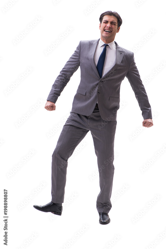 Businessman isolated on the white background Businessman isolated on the white background
