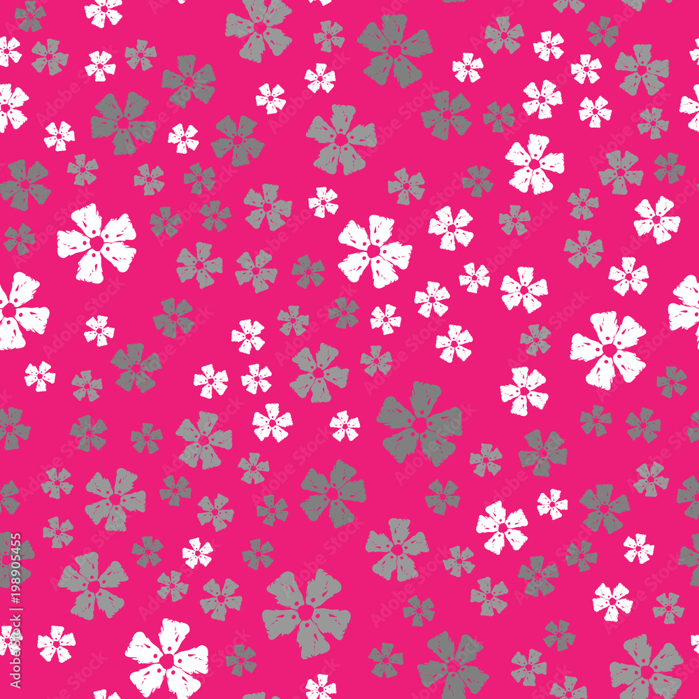 Vector seamless pattern whith small flowers Vector seamless pattern whith small flowers
