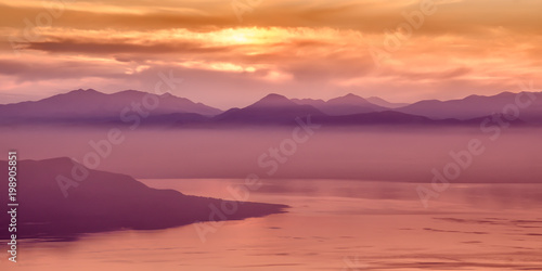Utah Lake at Dusk © Craig