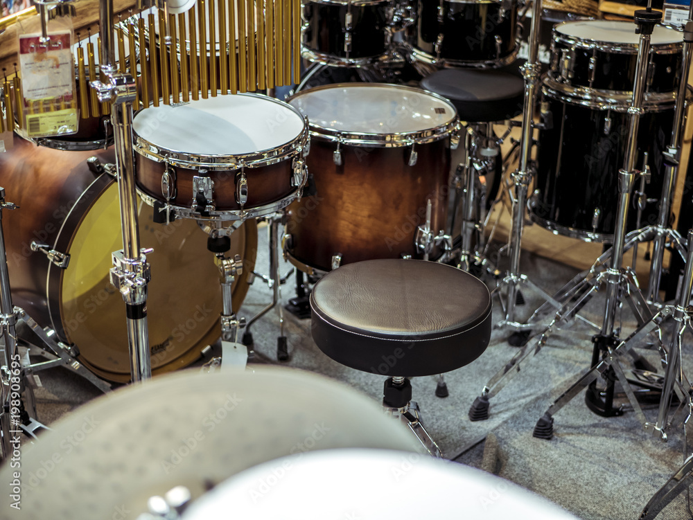 close up drummer chair in the studio close up close up drummer chair in the studio close up