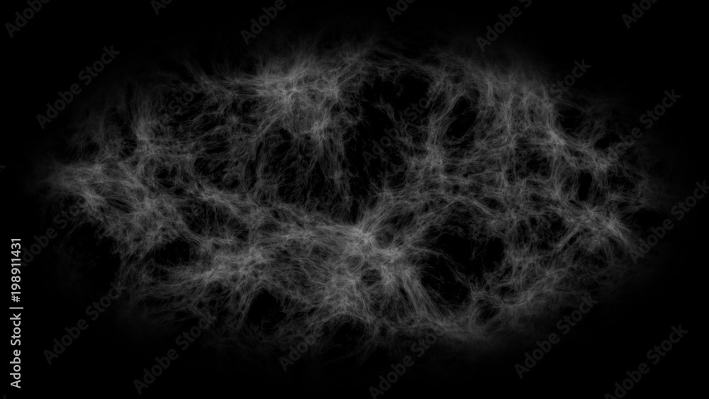 Fractal Texture for Clouds, Smoke or Galactic Space Nebula