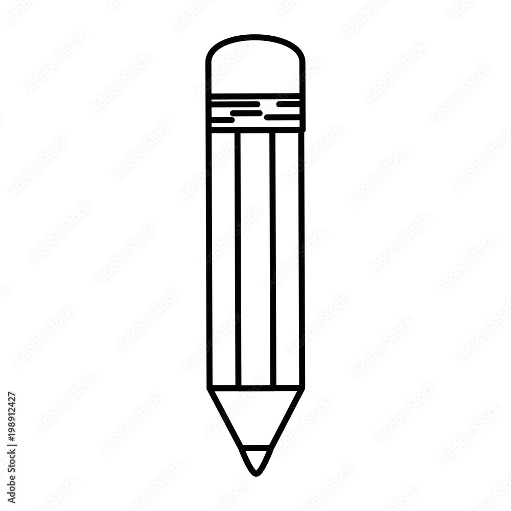 pencil write isolated icon vector illustration design pencil write isolated icon vector illustration design