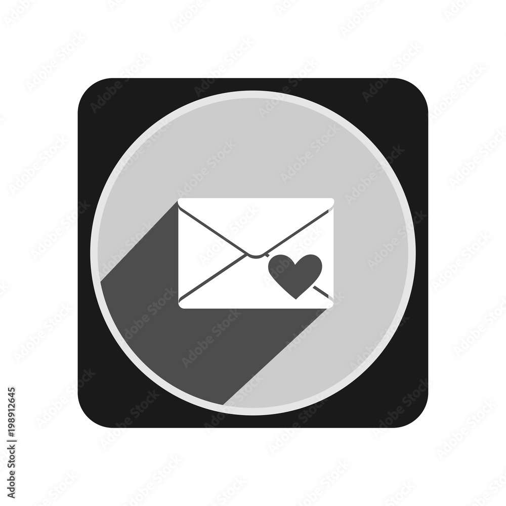 Mail icon. Vector Illustration