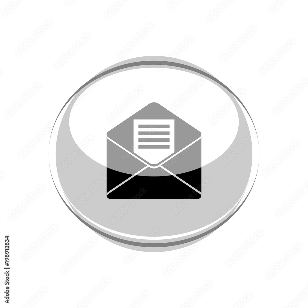 Mail icon. Vector Illustration