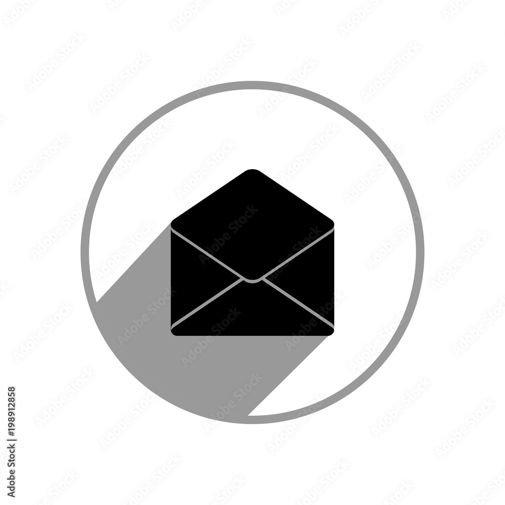Mail icon. Vector Illustration Mail icon. Vector Illustration