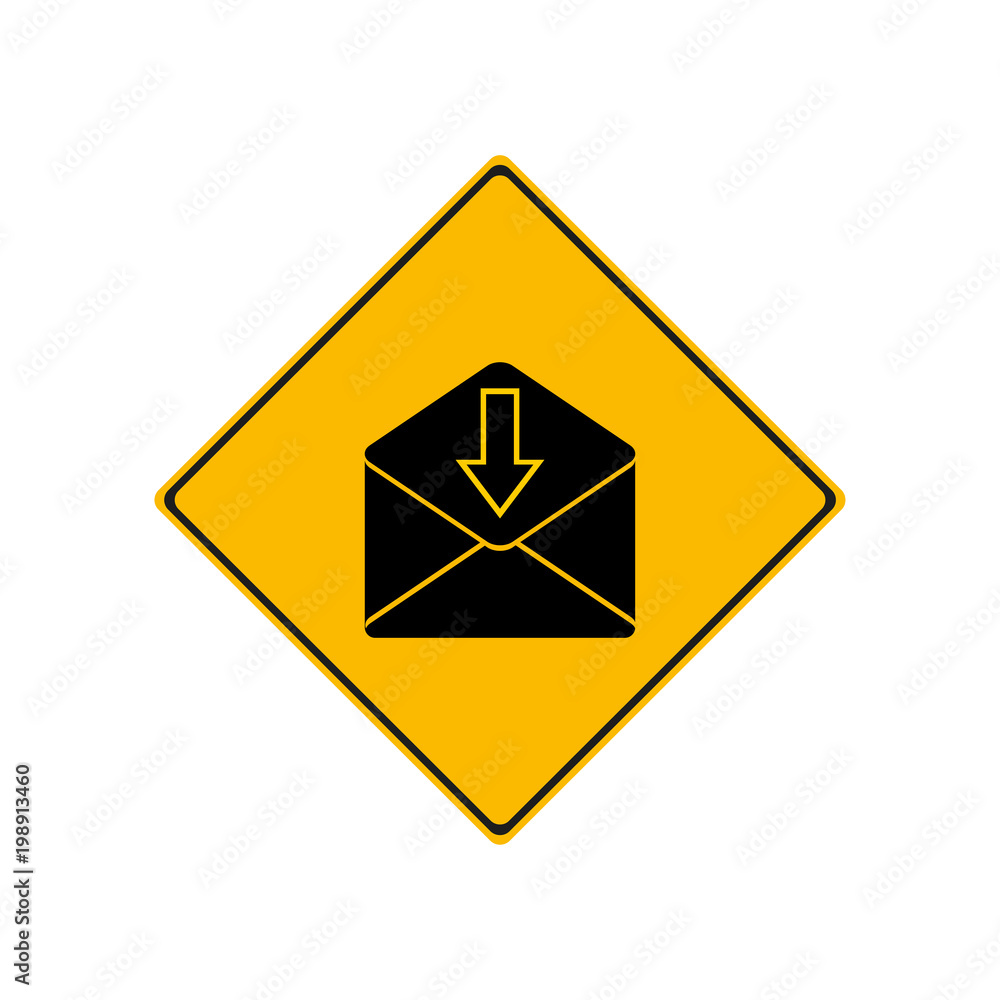 Mail icon. Vector Illustration